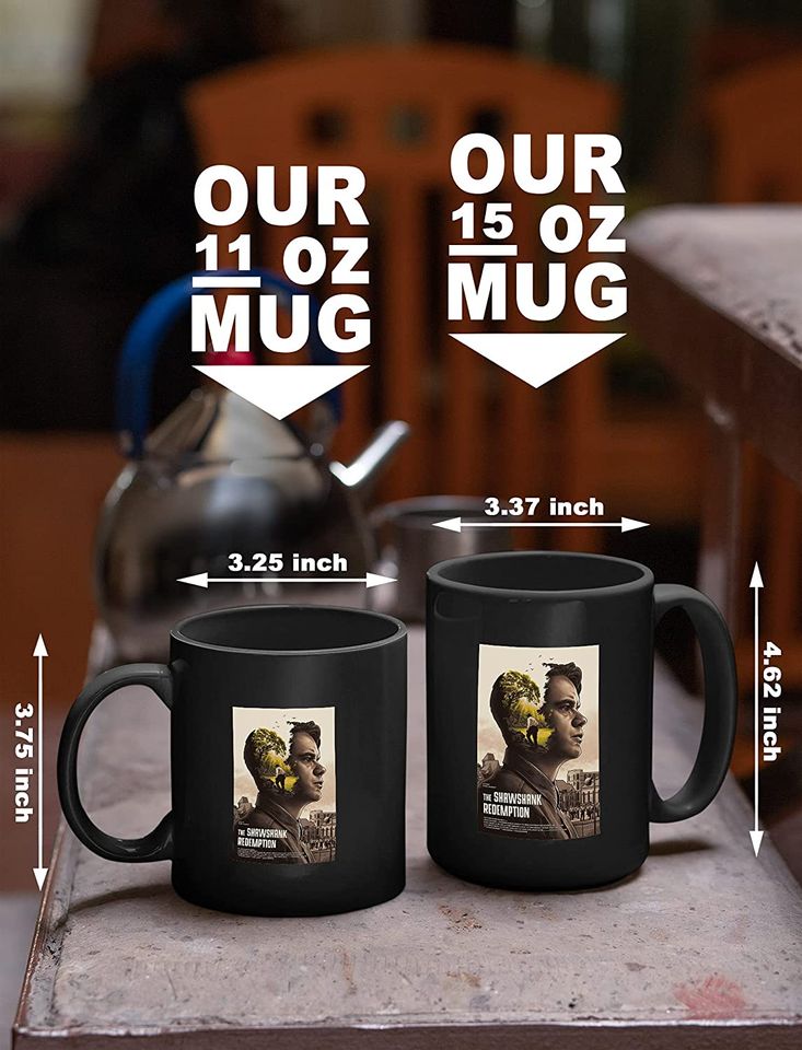 The Shawshank Redemption Andy Dufresne Movie Posters Mug 11oz