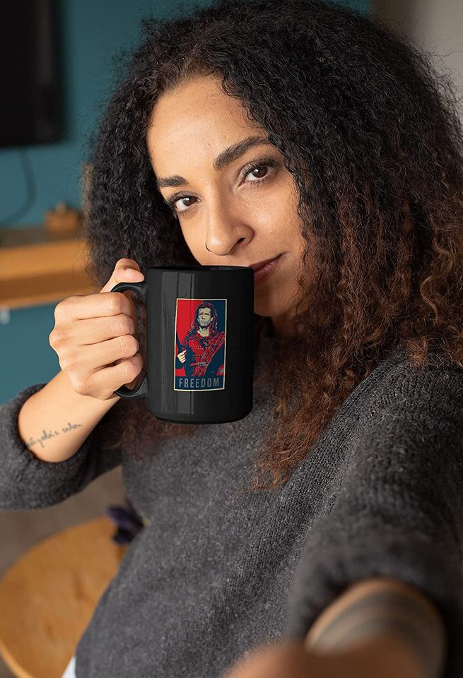 Braveheart Illustration Pop Art Libert Mug 11oz