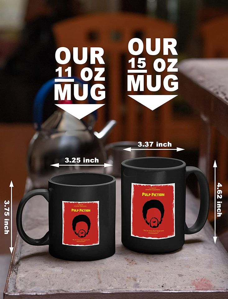 Pulp Fiction Jules Winnifield Poster Mug 11oz