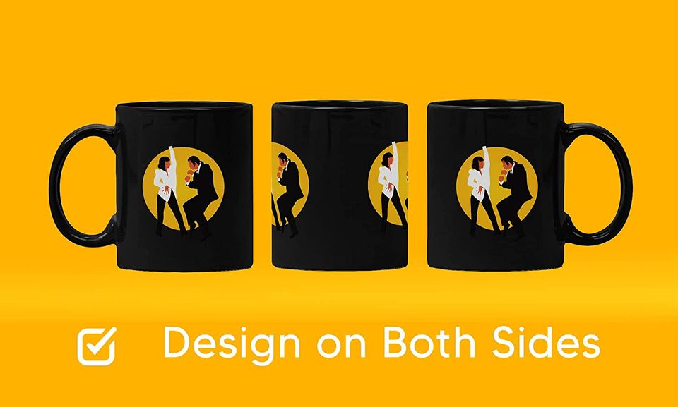 Pulp Fiction Vincent And Mia Dance Mug 11oz