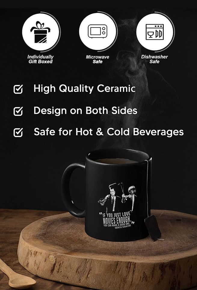 Pulp Fiction Jules And Vincent Movie Enough Mug 11oz