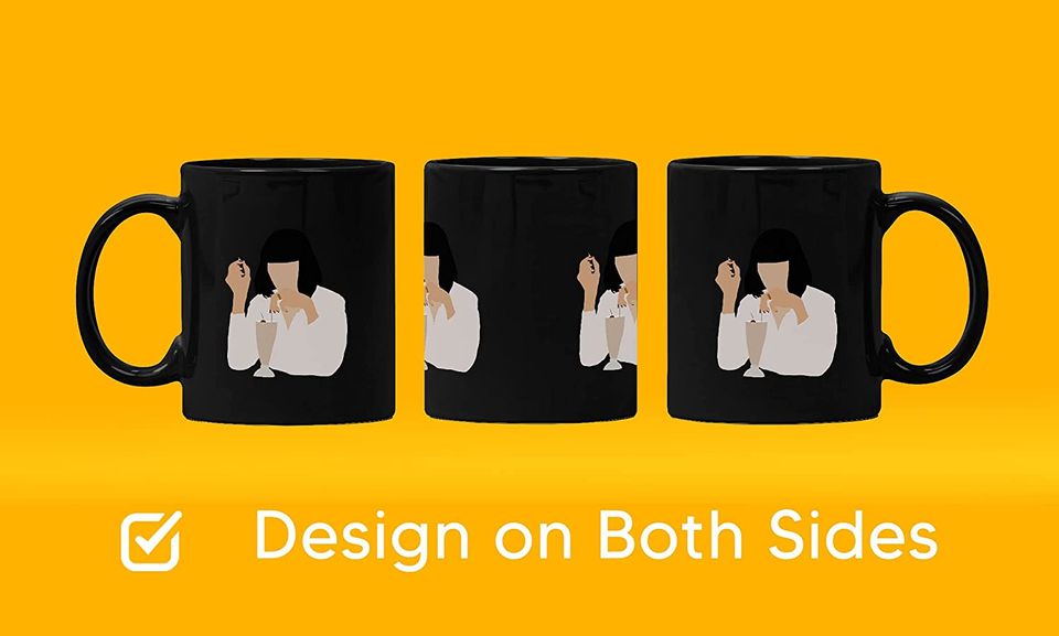 Pulp Fiction Mia Wallace Milkshake Mug 11oz