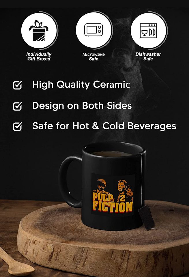 Pulp Fiction Jules And Vincent Mug 11oz