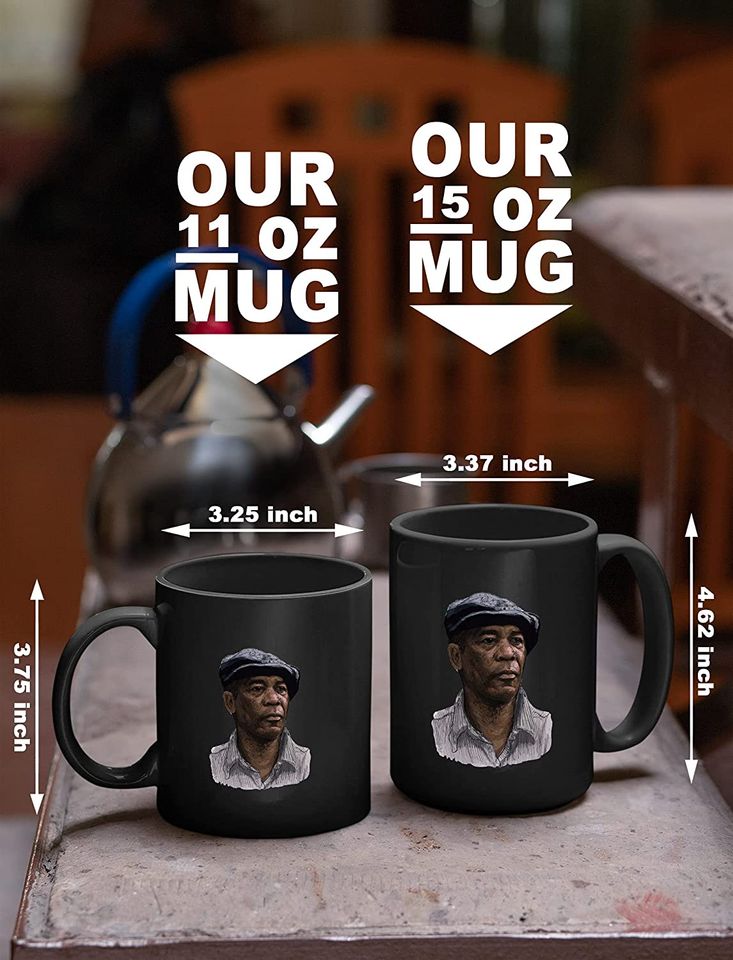 The Shawshank Redemption Morgan Freeman Color Mug 11oz