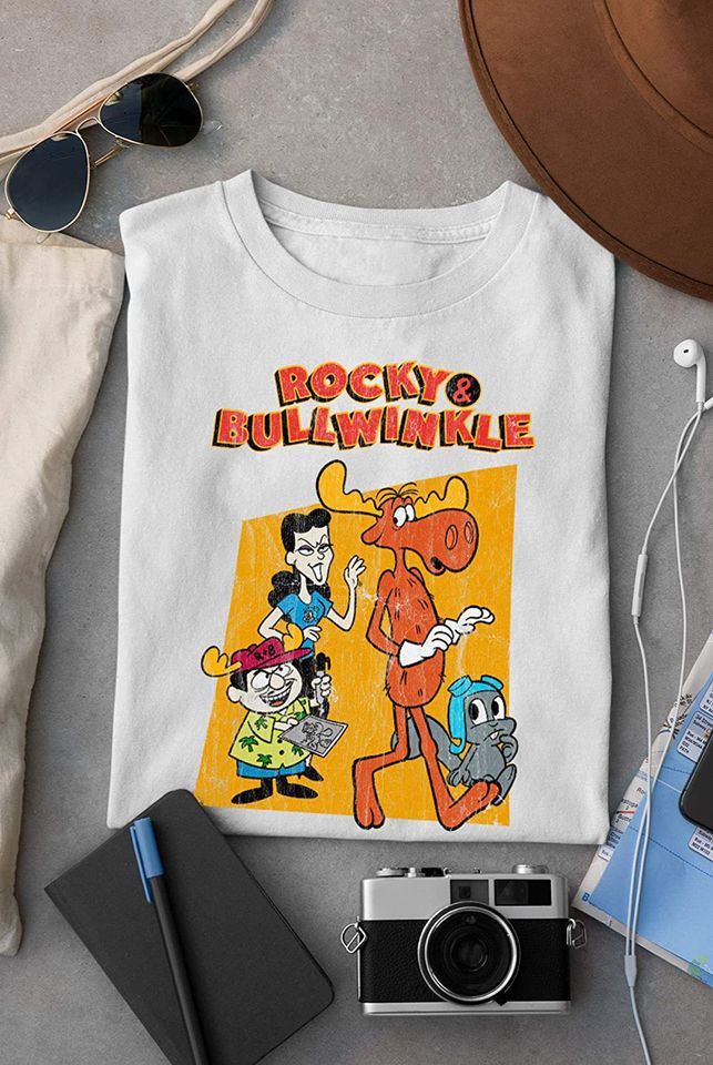 Rocky and Bullwinkle Funny Shirt