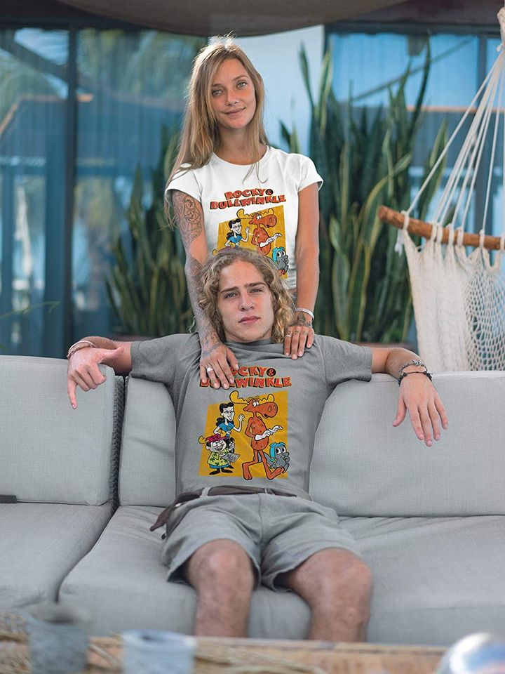 Rocky and Bullwinkle Funny Shirt