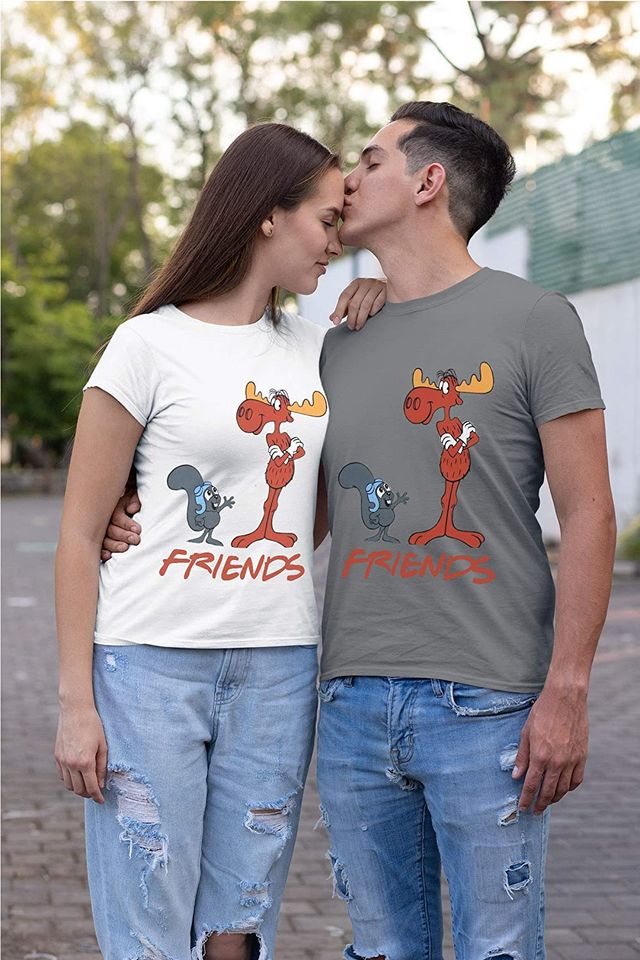 Rocky and Bullwinkle Names Shirt