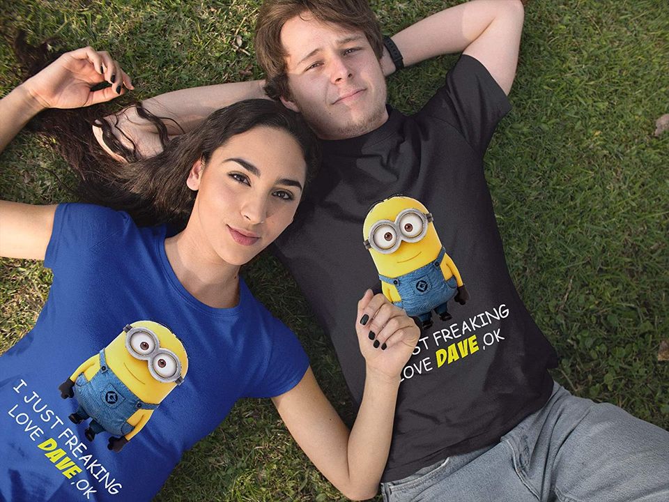 I Just Freaking Love Dave Minion T-Shirt