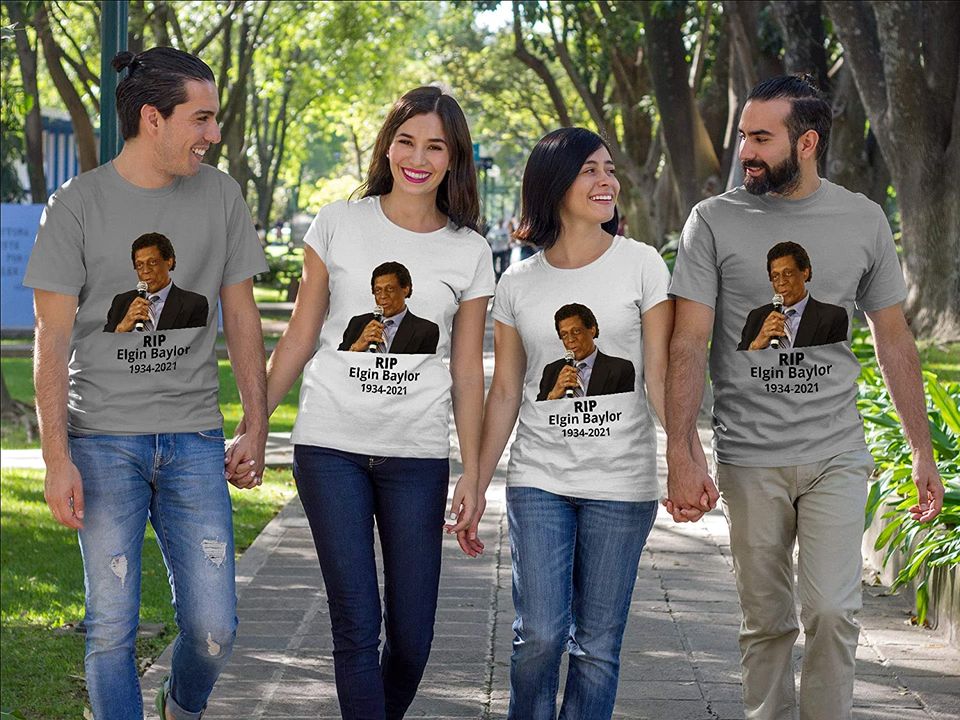 Elgin Baylor 1934-2021, Rest in Peace Elgin Baylor. Shirt