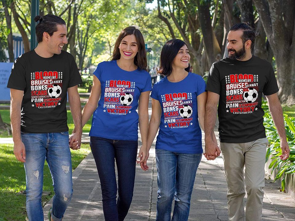 Football Pain is Temporary Victory Last Forever t-Shirt