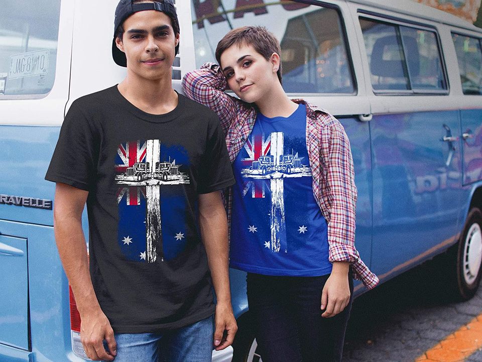 Australian Flag Truck Shirt