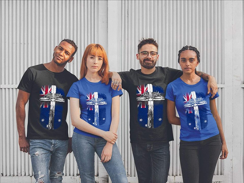 Australian Flag Truck Shirt