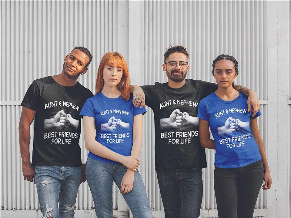 Aunt & Nephew Best Friends for Life Shirt