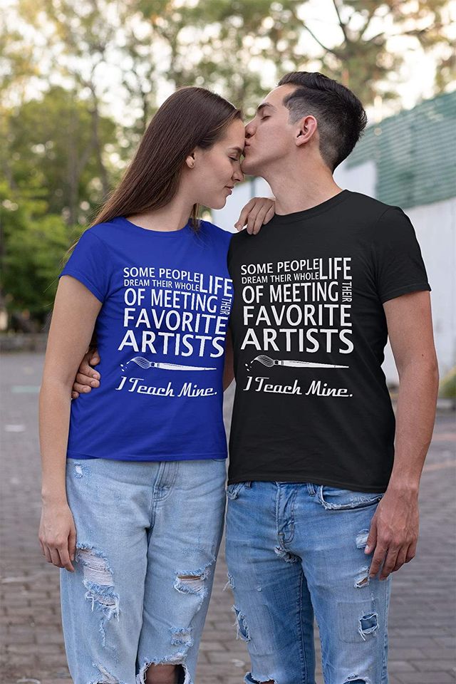 Artists Teacher I Teach Mine Shirt