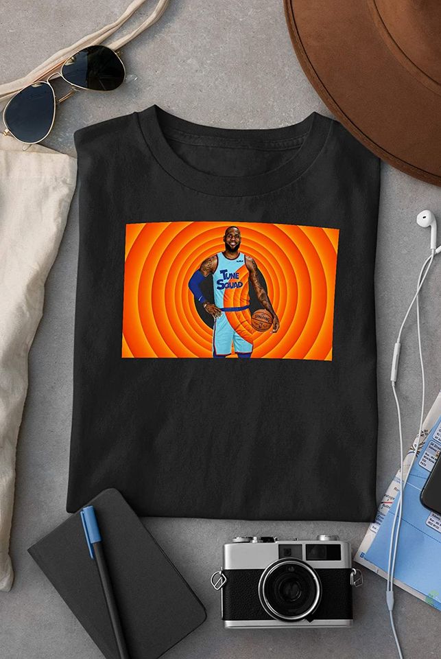 Space Jam 2 Basketball James Shirt