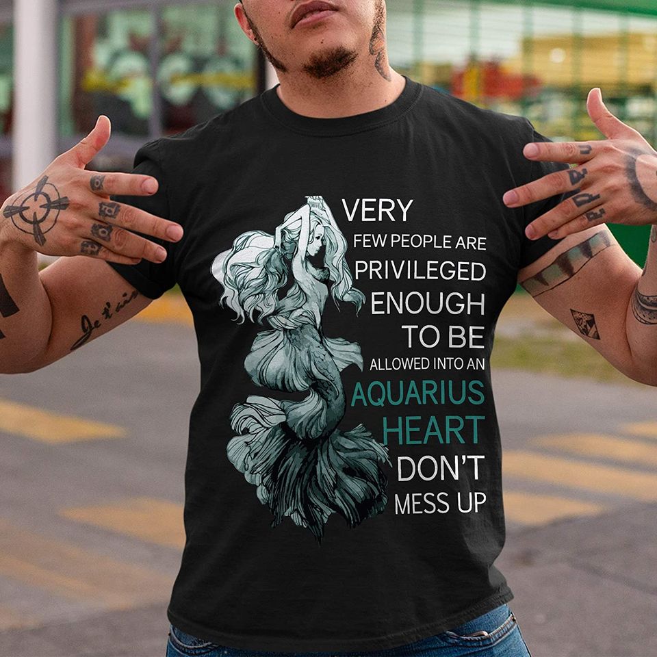 Aquarius Don't Mess Up Shirt
