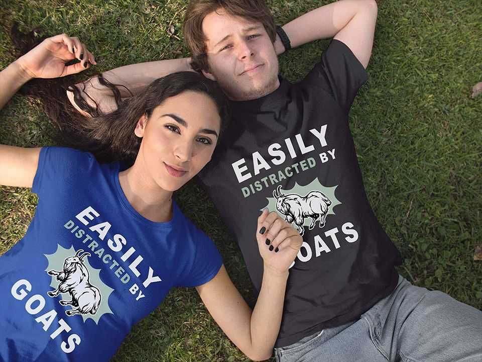 Animal Goats Easily Distracted by Goats Shirt