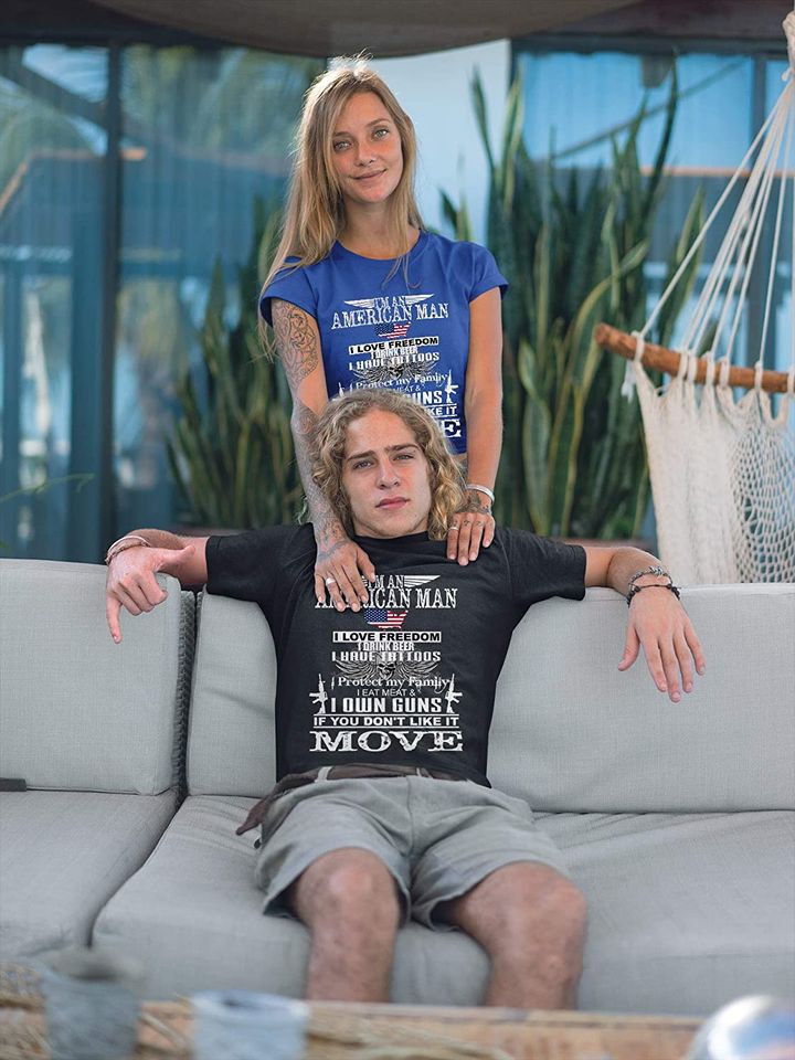 American Man Don't Like It Move Shirt