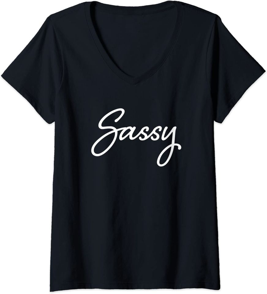 Womens Sassy Lady T Shirt