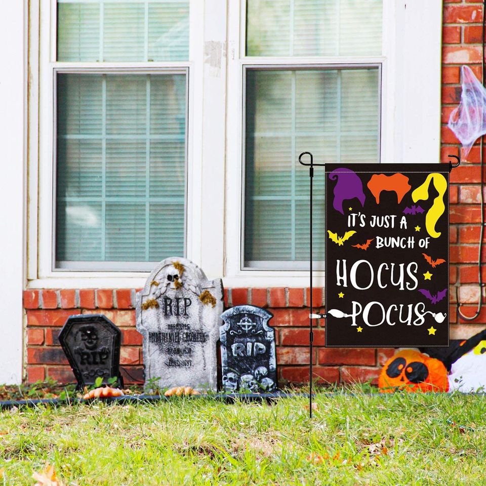 Hocus Pocus Garden Flag