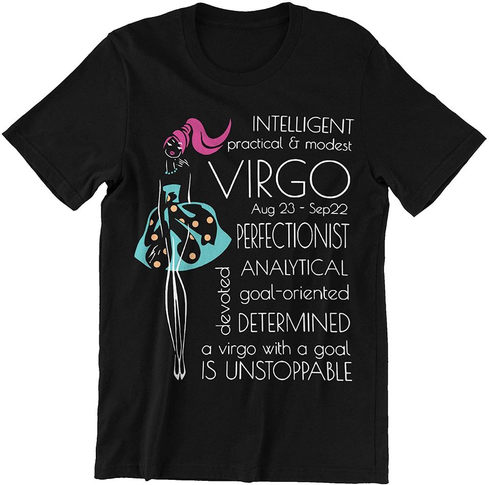 Zodiac Virgo Analytical Determined Shirt