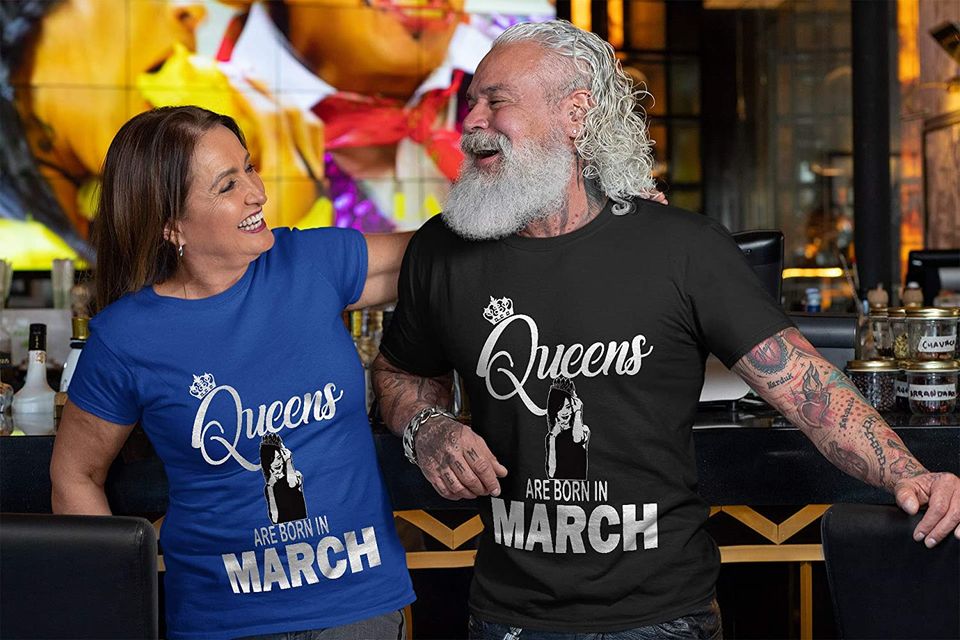 Queens are Born in March Rihanna Shirt