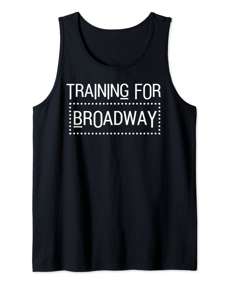 Training For Broadway Cute Vocalist Choir Musical  Tank Top