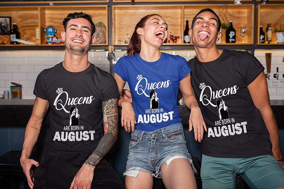 Queens are Born in August Rihanna Shirt