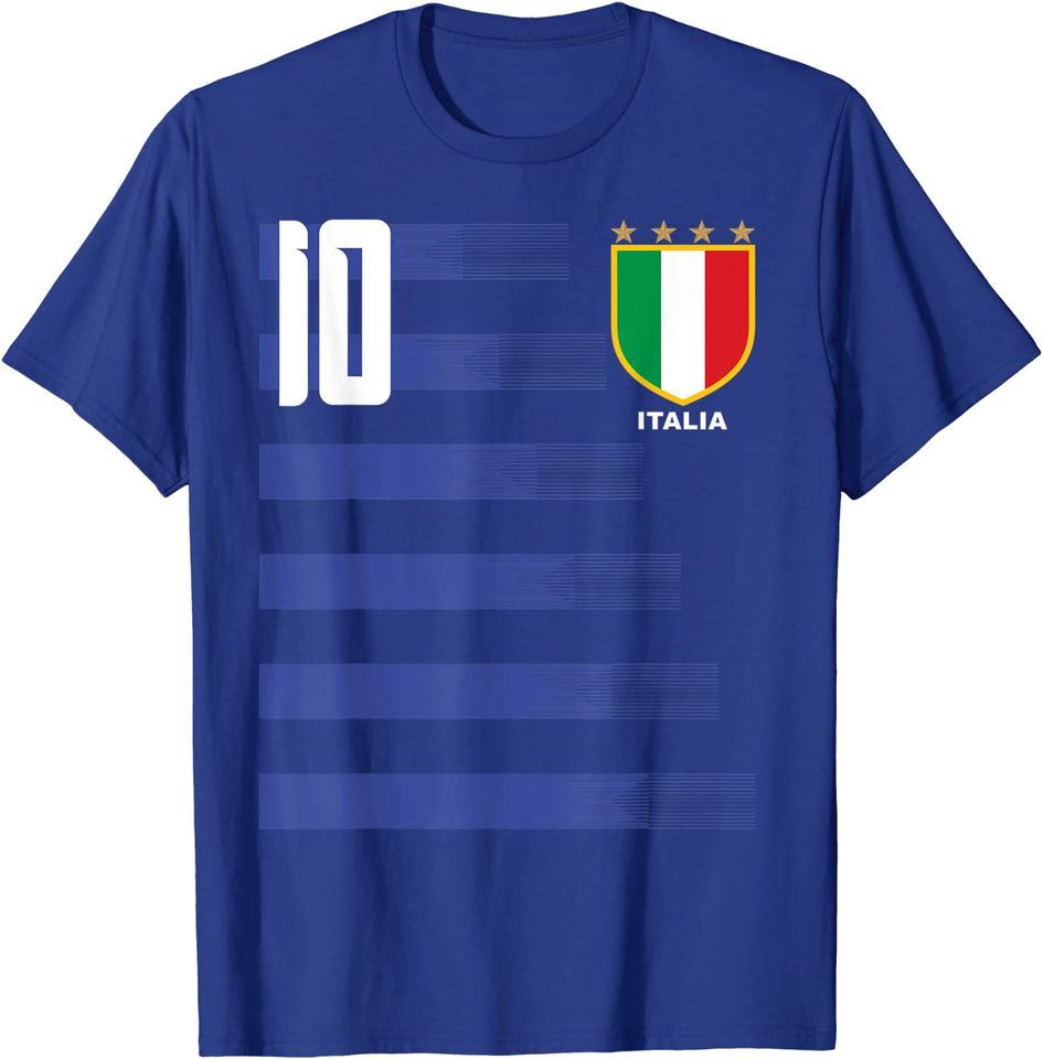 Italia Jersey Italiano Calcio Soccer T Shirt