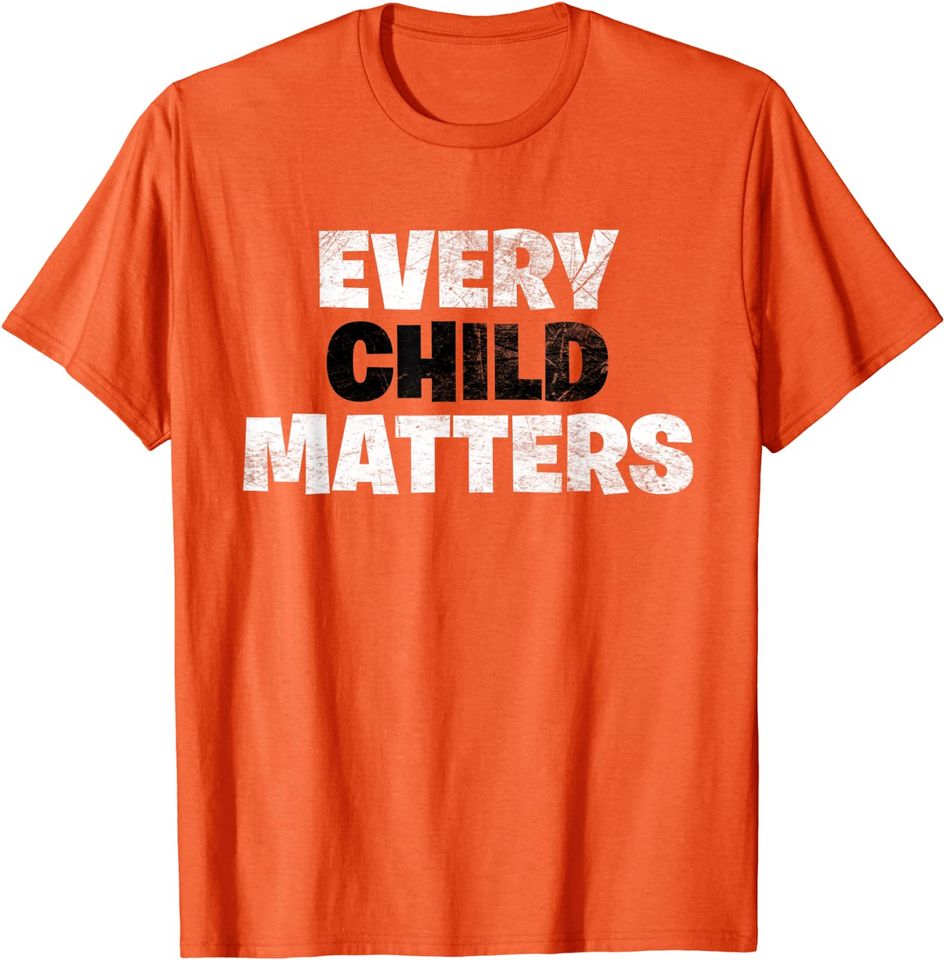 Every Child Matters Awareness  Men's T Shirt Wear Orange