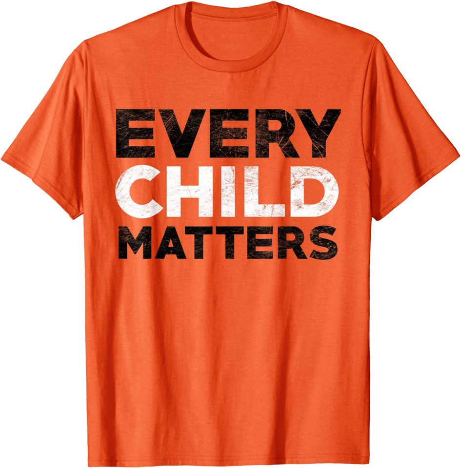 Every Child Matters Men's T Shirt Wear Orange