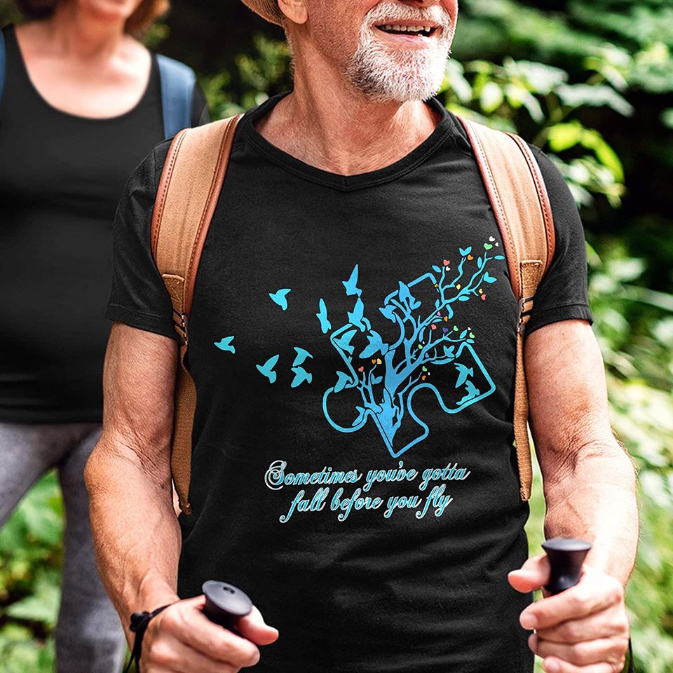 Freedom You've Gotta Fall Before You Fly Shirt