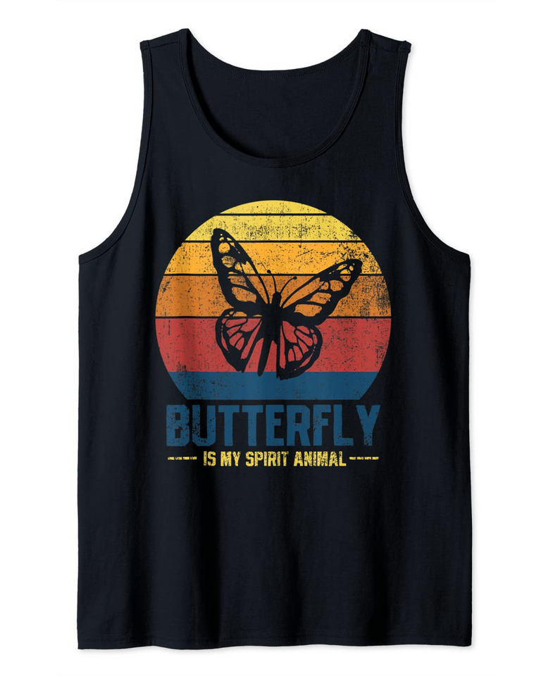 Butterfly Vintage Tank Top