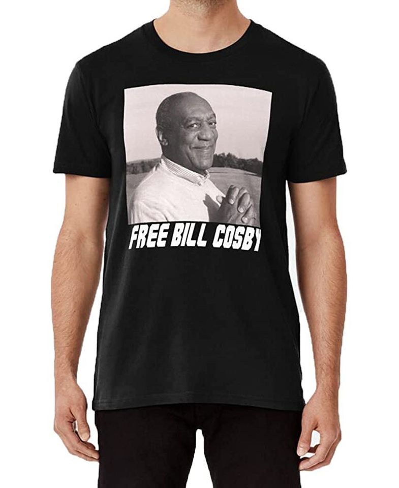 Bill Cosby Premium T-Shirt Tee Short-Sleeve and Customized T Shirt Black