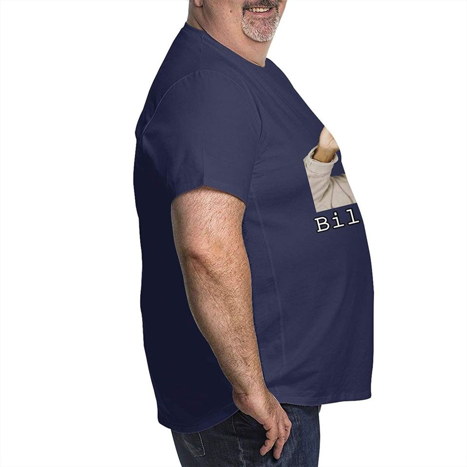 Bill Cosby Men's Plus Size Round Neck T-shirt