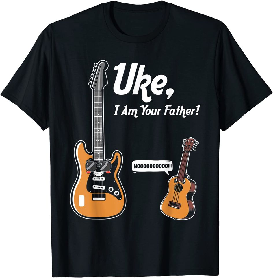 Uke I Am Your Father  Ukulele Player Guitar T Shirt