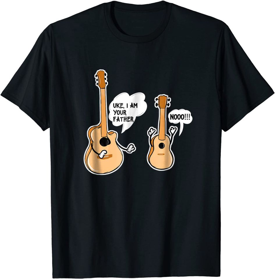 Uke I Am Your Father Ukulele Guitar Instrument T Shirt