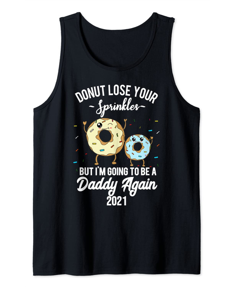 I'm Going to Be a Daddy Pregnancy Reveal Quote Tank Top