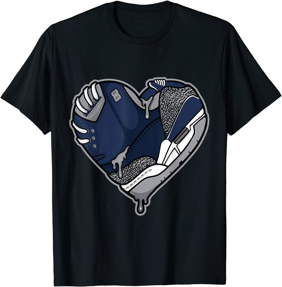 SNK Heart Tee to match Georgetown T-Shirt
