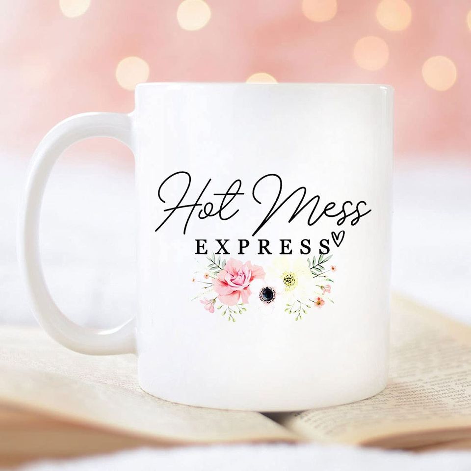 Hot Mess Express Ceramic Novelty Coffee Mug