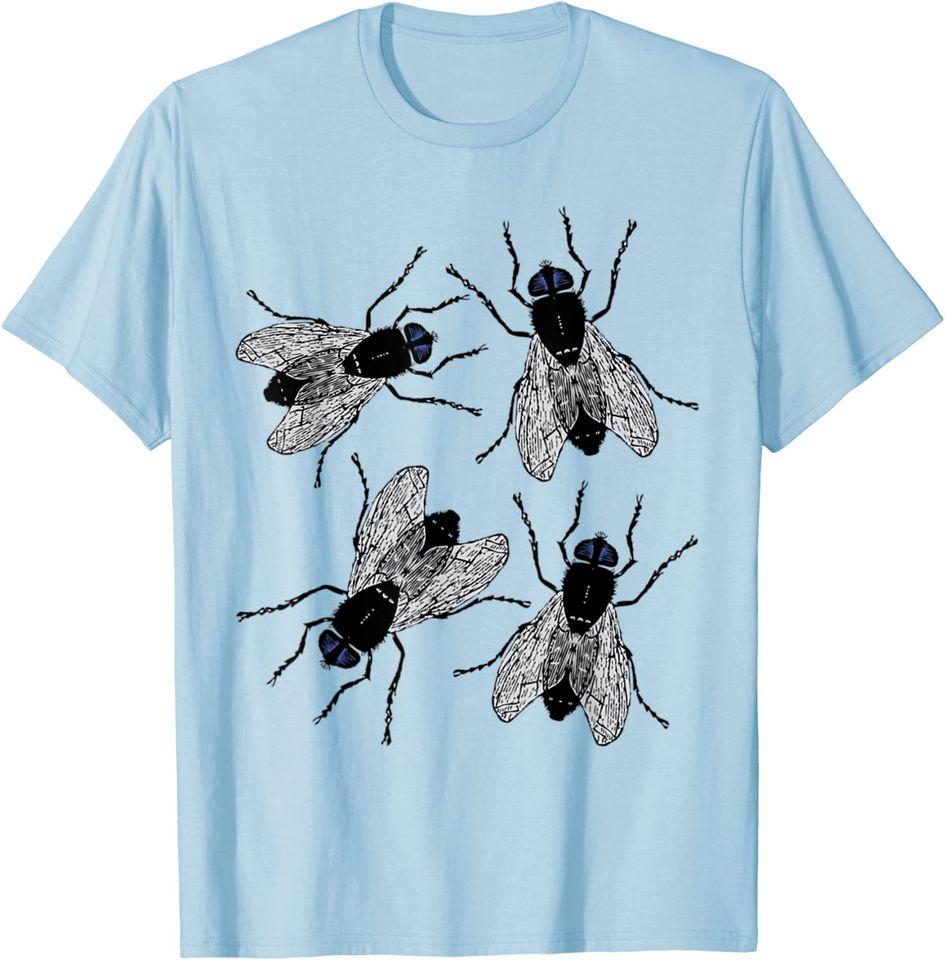 Giant Fly House Flies Insect Entomology T Shirt