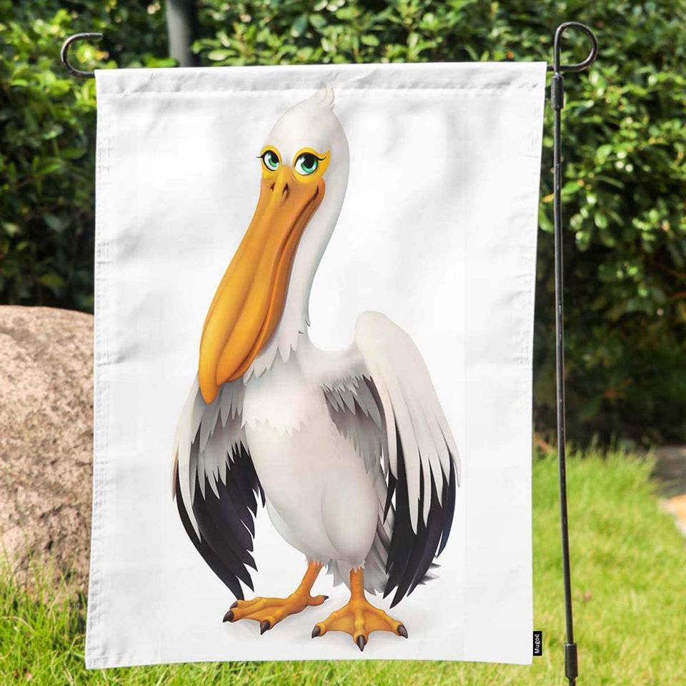 Happy Time Garden Flag Sloth