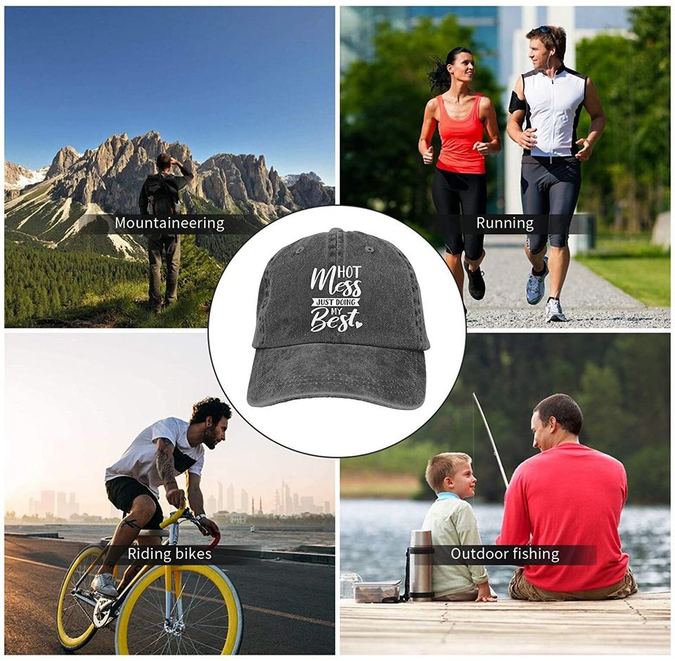 Hot Mess Just Doing My Best Cap