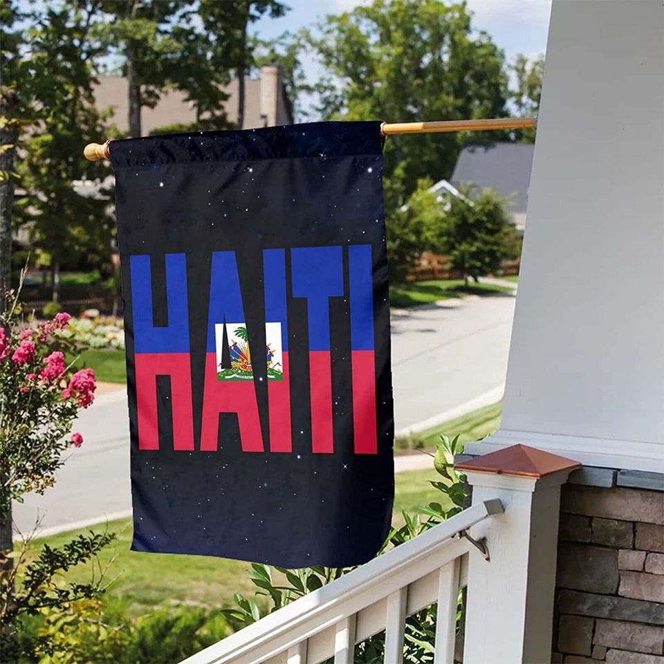 Haiti Garden Flag