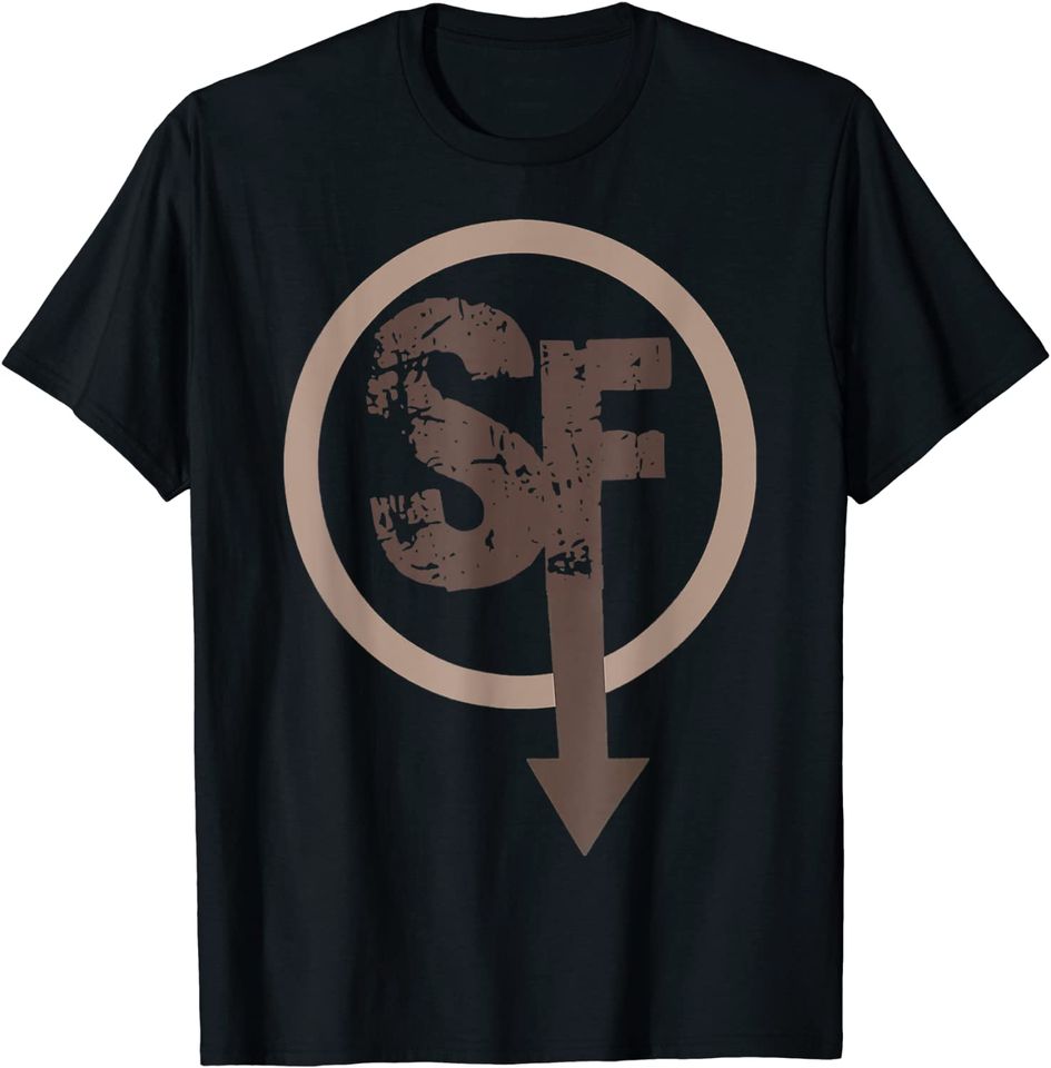 SF Sanitys Fall T-shirt Blurry