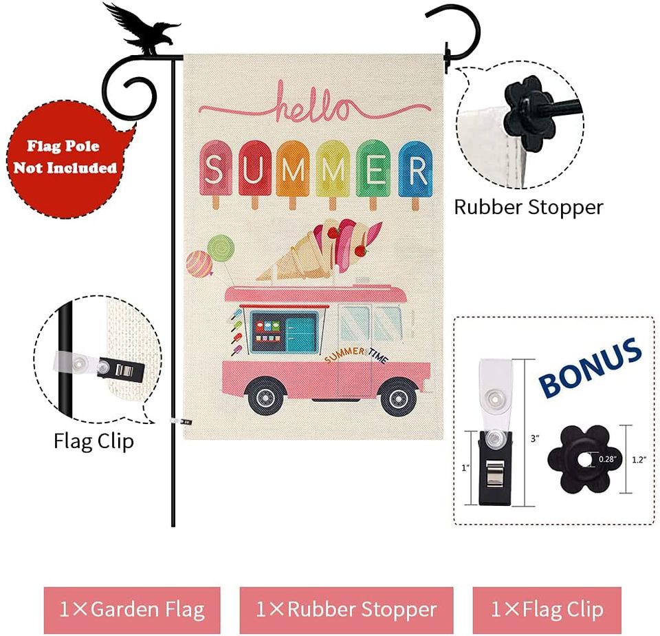 Personalized Hello Sunshine Garden Flag