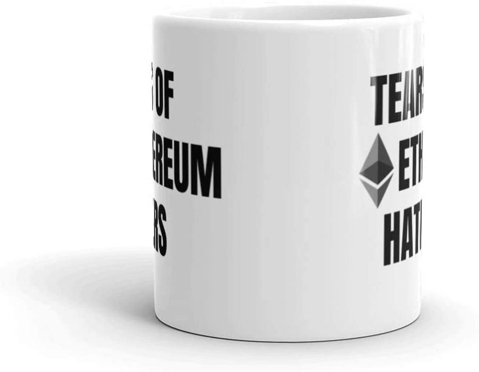 Tears of Ethereum Haters Mug | ETH Coffee Mug |Crypto Cup | Cryptocurrency Gift