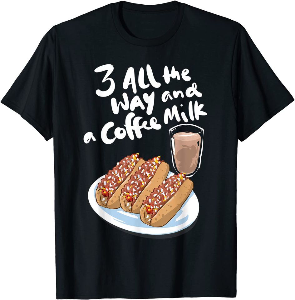 Hot Weiner T Shirt Coffee Milk Rhode Island Lover Gift
