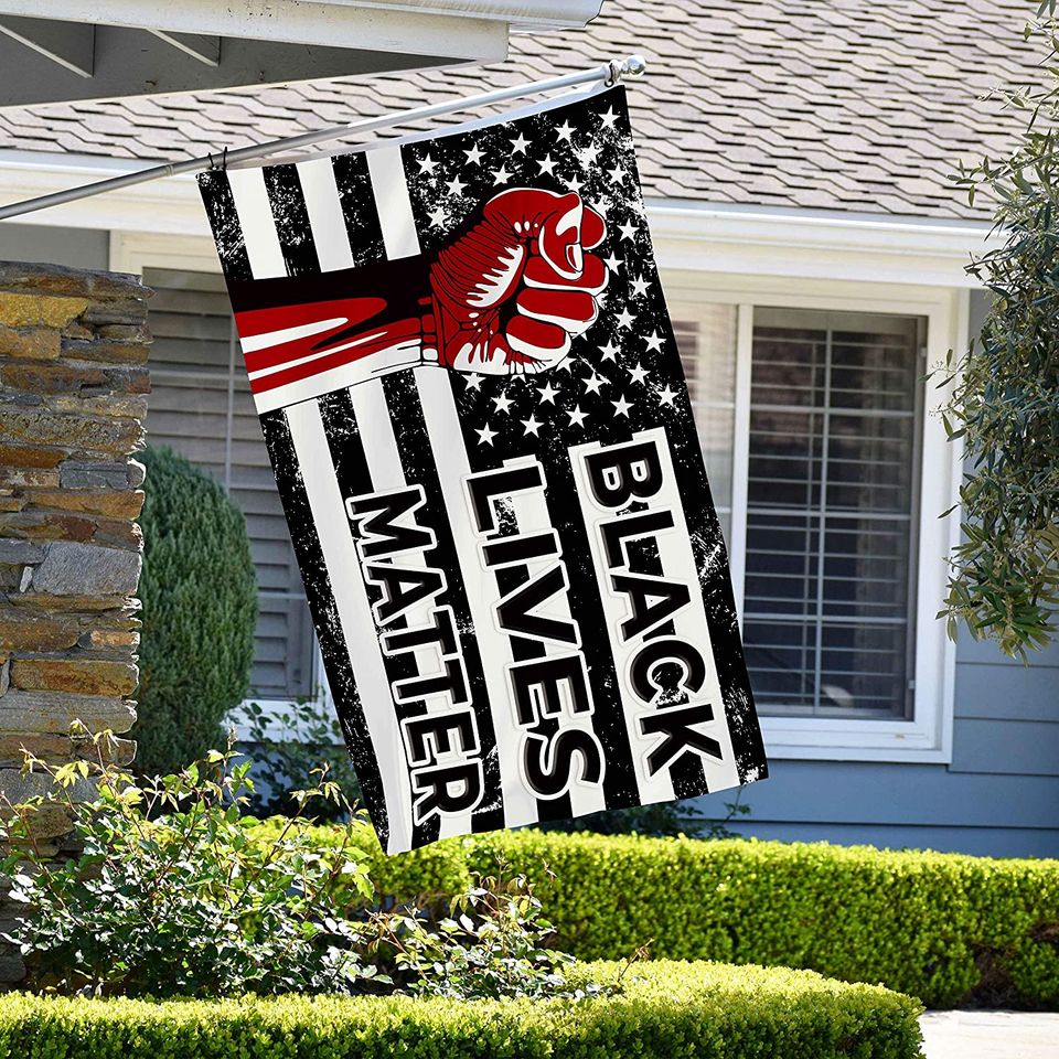 Bonsai Tree Black Lives Matter Flag