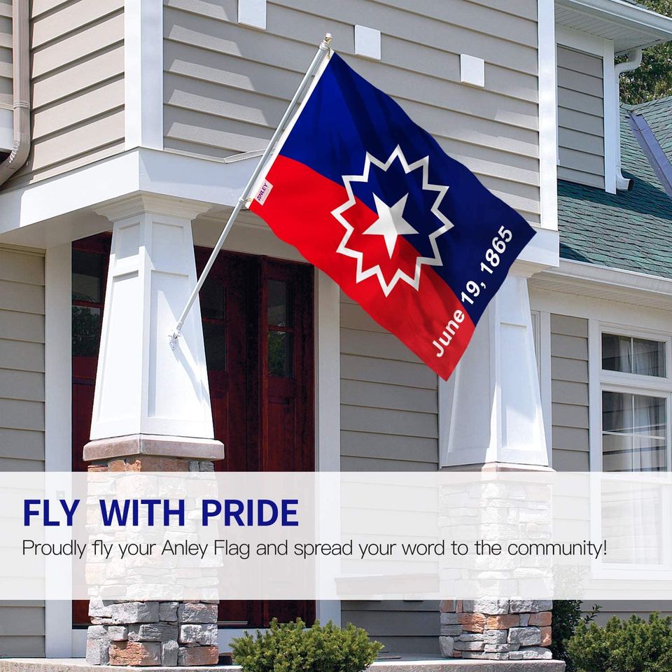 Anley Foot Juneteenth Flag